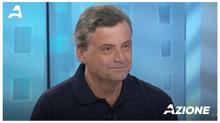 Carlo Calenda ospite a L'Aria Che Tira