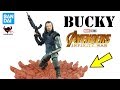 Review Bucky SH Figuarts Bandai - filme Vingadores Guerra Infinita - brinquedo boneco Marvel