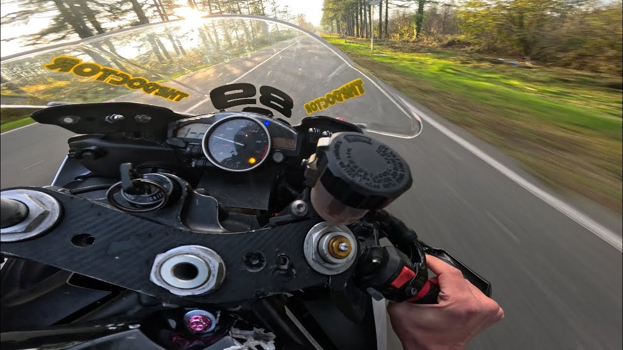YZF R6 POV RIDE - YouTube