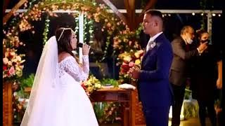 Noiva cantando Beijo no altar - Wilian Nascimento (Casamento Mirelly e Alexandre)
