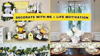 DECORATE WITH ME 2021🍋 ┃HOME DECOR ┃LAW OF ATTRACTION by Make It With Micah DIY Decor 1,413 views 2 years ago 12 minutes, 44 seconds