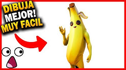 como dibujar a la banana skin de fortnite paso a paso dibujos de fortnite duration 8 12 - dibujos fortnite