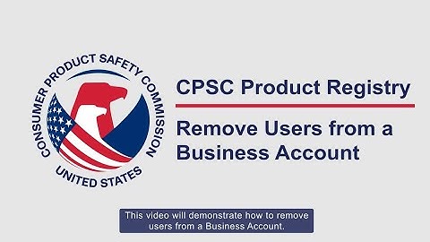 User Management - Remove Users from a Business Account