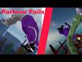 Satisfying Parkour Stunts|Ragdoll & Fails! - Rooftops & Alleys:The Parkour Game