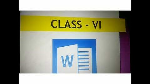 Class 6 computer, Ch-4 Part-3