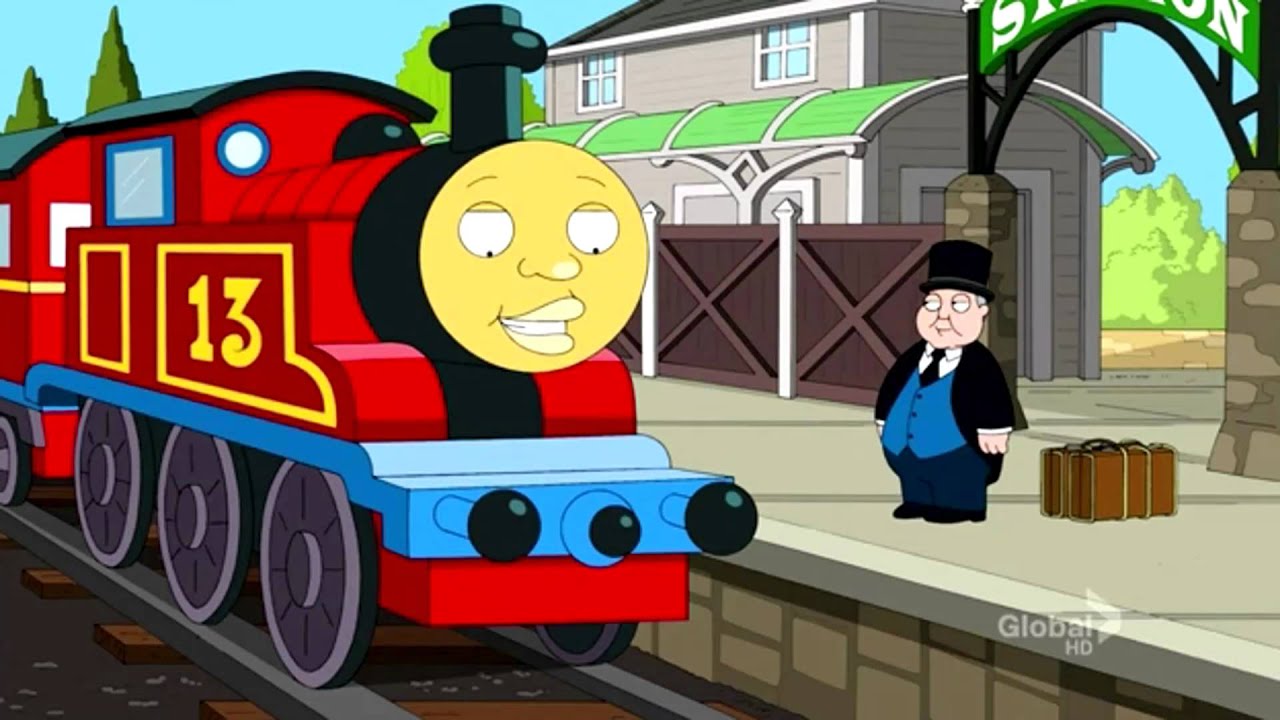 The Cleveland Show Black Thomas The Tank Engine[HD] YouTube