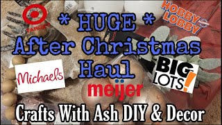 * NEW * HUGE * After-Christmas Haul | Target, Hobby Lobby, Michaels, Big Lots, Meijer