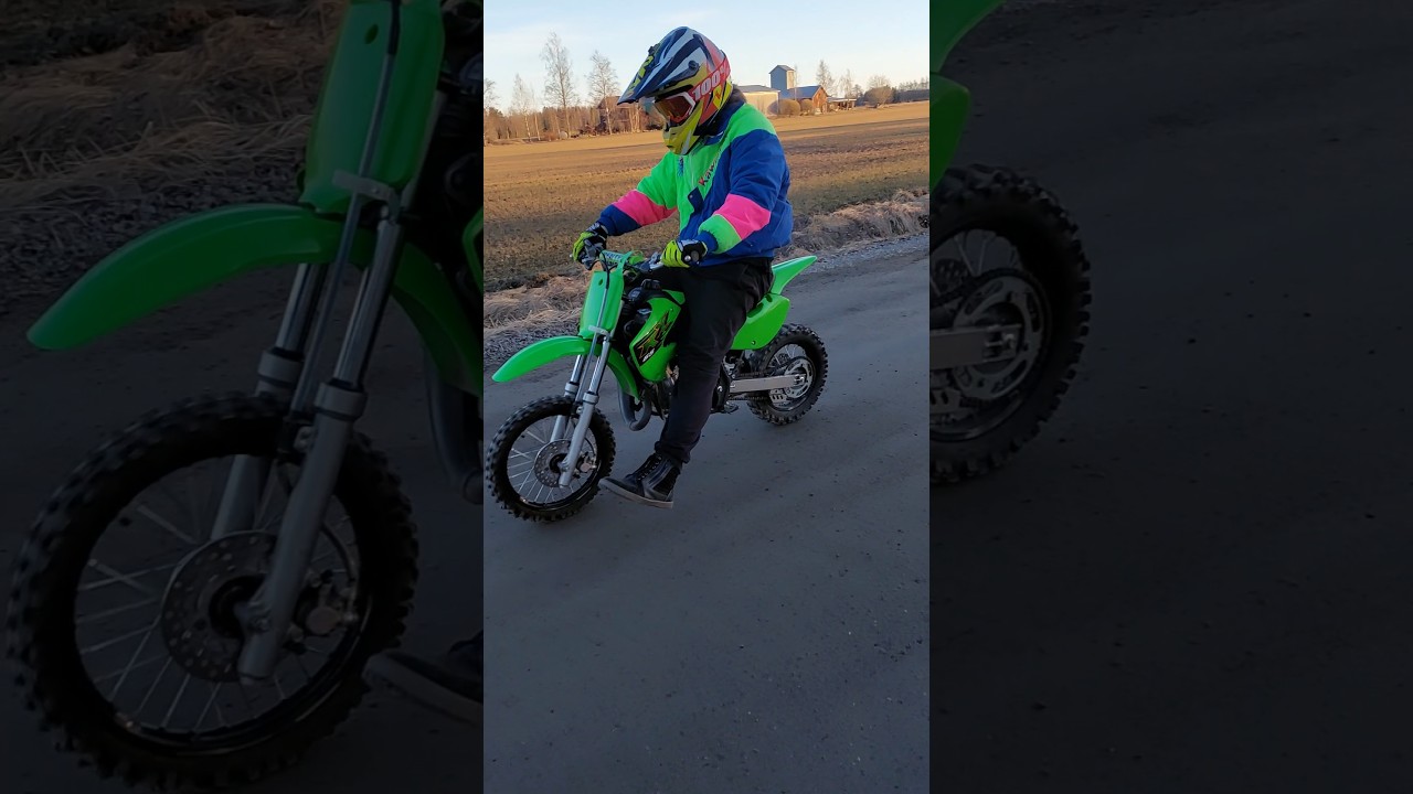 Kawasaki KX65 2-Stroke (Raw Sound)