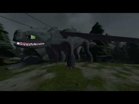 (COM) SFM Toothless Grows in the Forest