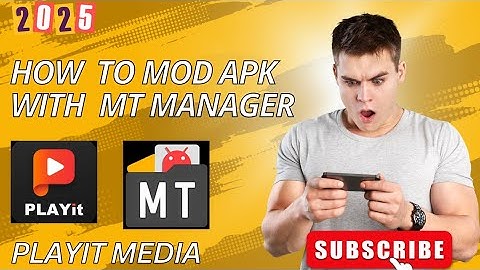 HOW TO MOD PLAYIT MEDIA WITH MT MANAGER/TUTORIAL 2025