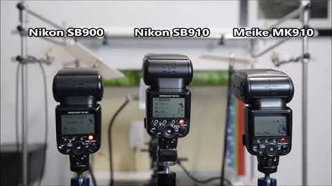 So sánh đèn flash nikon sb 900 và sb 910 năm 2024