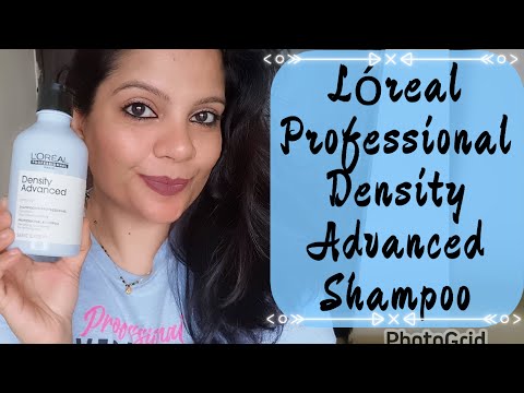 tegnebog ækvator konvergens LÓREAL PROFESSIONAL DENSITY ADVANCED SHAMPOO REVIEW - YouTube