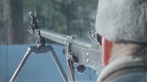 Demonstration of a sissi squad ambushing an enemy convoy. 1978