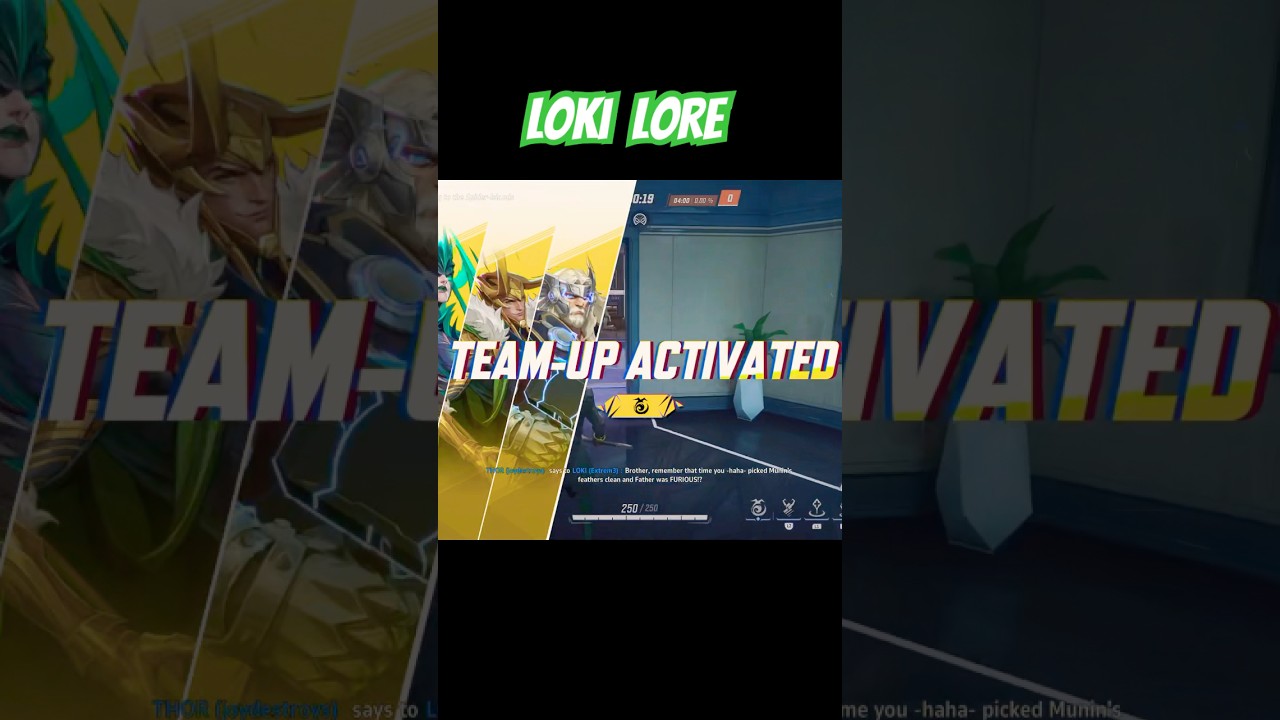 Loki Lore with Thor #marvelrivals#lore#comics