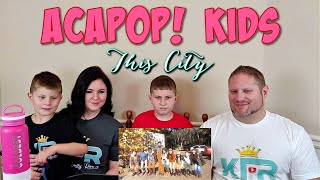 Acapop! KIDS  THIS CITY by Sam Fischer (Nolan Gibbons Tribute) REACTION