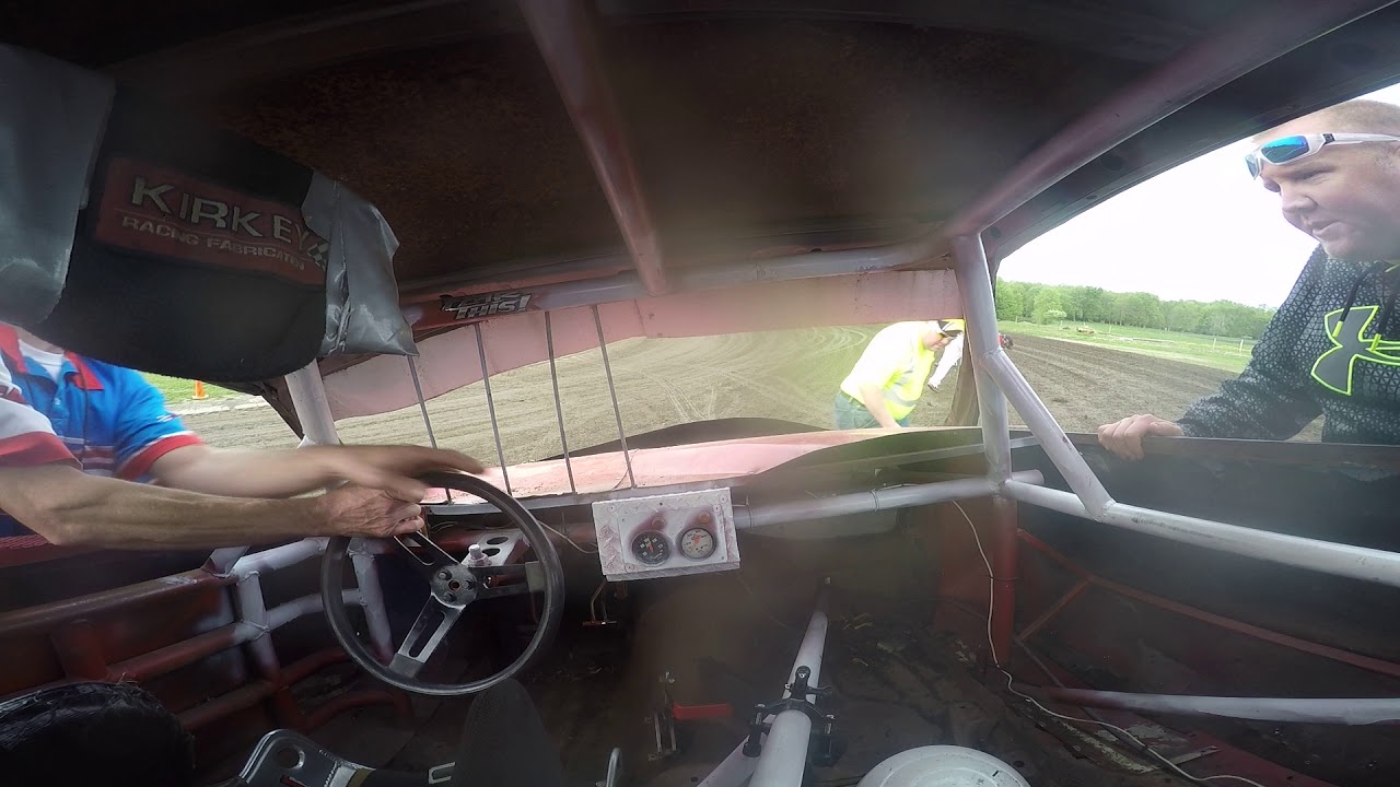 Chateau Pure Stock rollover in car