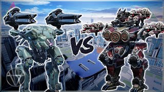 [WR] 🔥 Curie VS Mars – Turret Comparison | War Robots