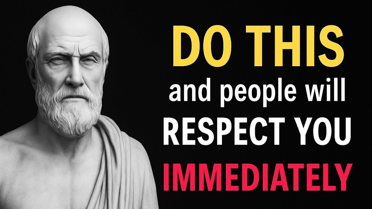 DO THIS and people will RESPECT you immediately: COMMAND RESPECT | Stoic Philosophy