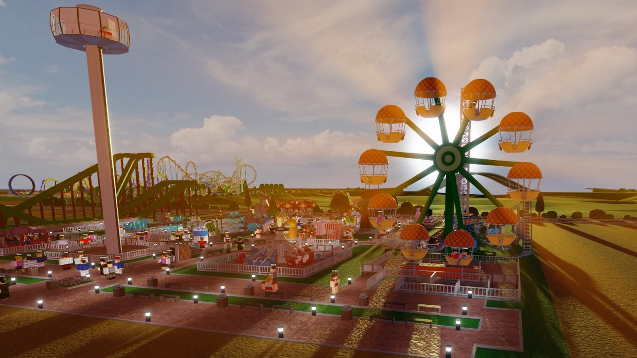 Roblox Theme Park Tycoon 2 Timelapse Part 3