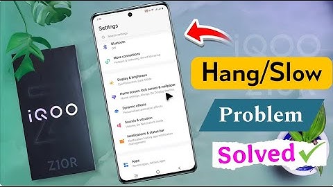 How to Solve Hanging Problem on iqoo z10r / IQOO Z10R Phone ko Fast Kaise Kare