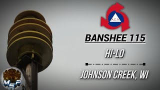 A.c.a. Banshee 115 Super Banshee Special Siren Test Hi-Lo Johnson Creek, Wi