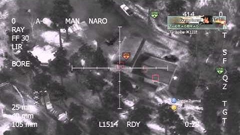 Modern Warfare 2 Clip: 7 in 1 AC-130 Multi-Kill!