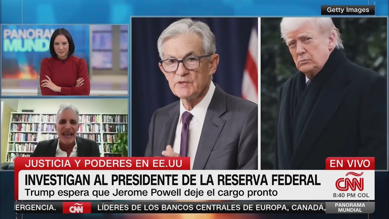Panorama Mundial Con Gabriela Frías: Investigan A Jerome Powell Ante Los Ataques De Trump - 1/13/26