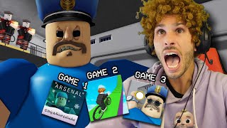 Playing the most POPULAR ROBLOX GAMES! screenshot 2