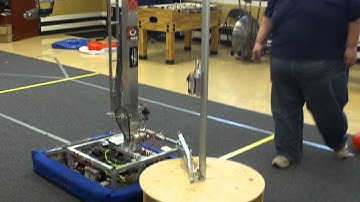 Team 48 Direct Drive Minibot Prototype Test Run