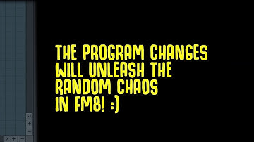 Electro House Quick chops| How to| Native Instruments | FM8 | Program changes