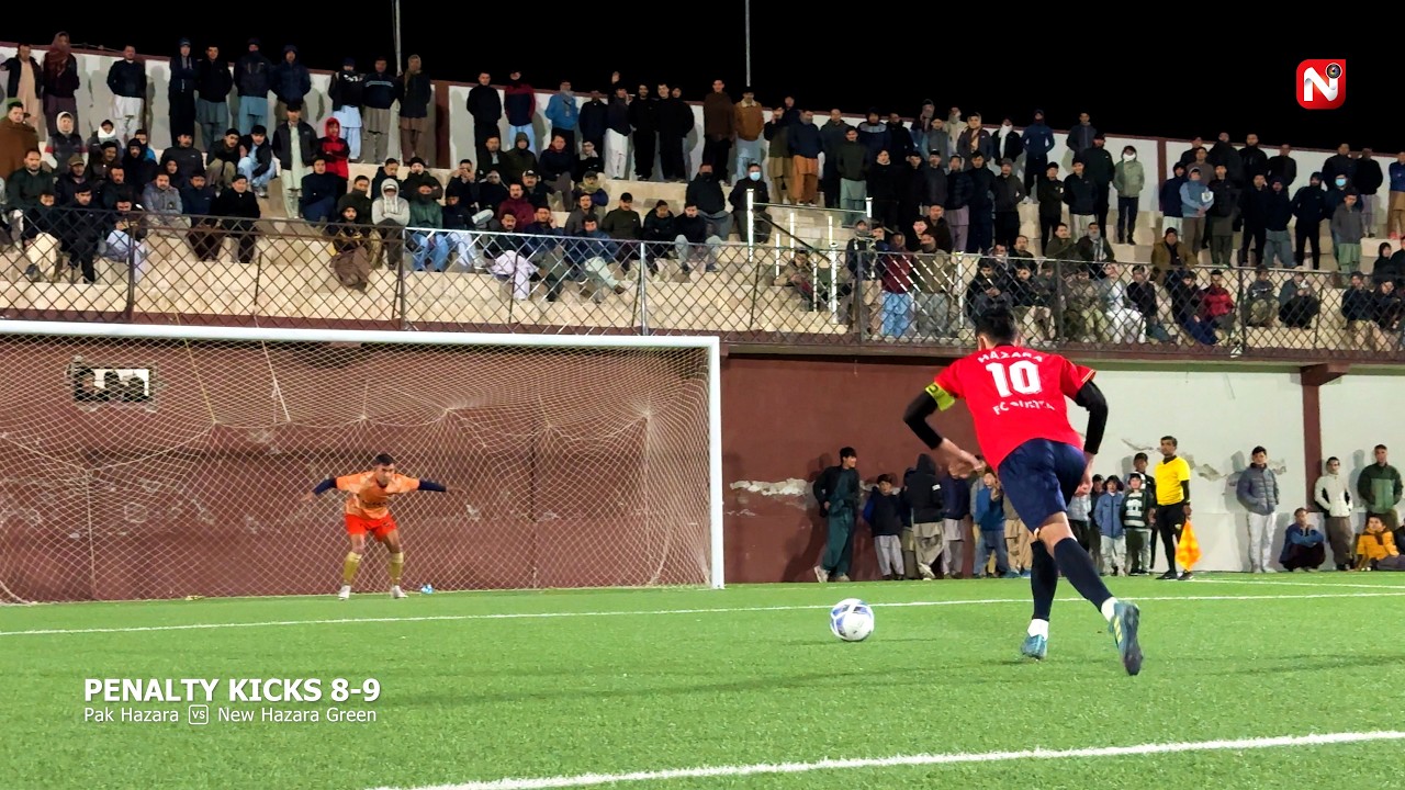 What a nail-biting football encounter! Quality Hazara Club 🆚 New Hazara Green Penalty 7-8