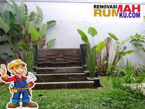 Contoh desain  taman  rumah  minimalis  sederhana 2014 YouTube