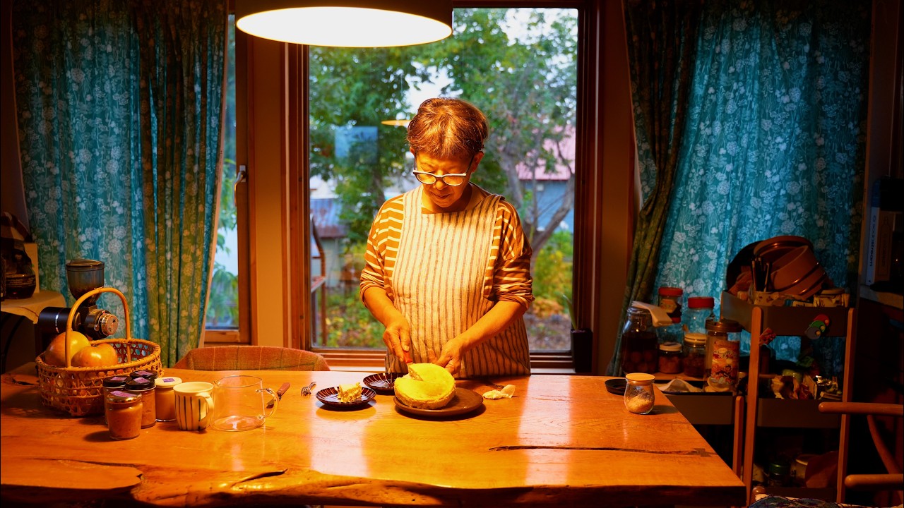 Экскурсия по дому и осенняя кулинария в сельской Японии: Внутри 41-летнего дома