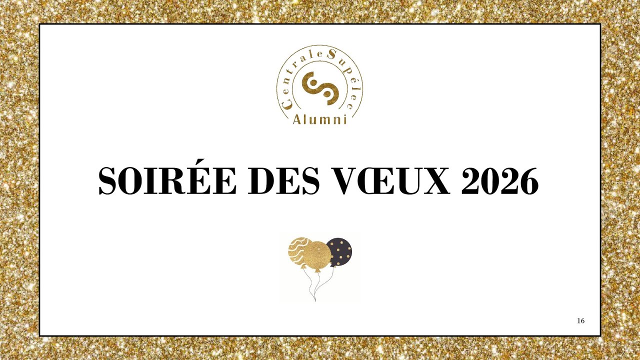 Vœux 2026 par Jean-Loïc Galle (ECP 82), Président de CentraleSupélec Alumni