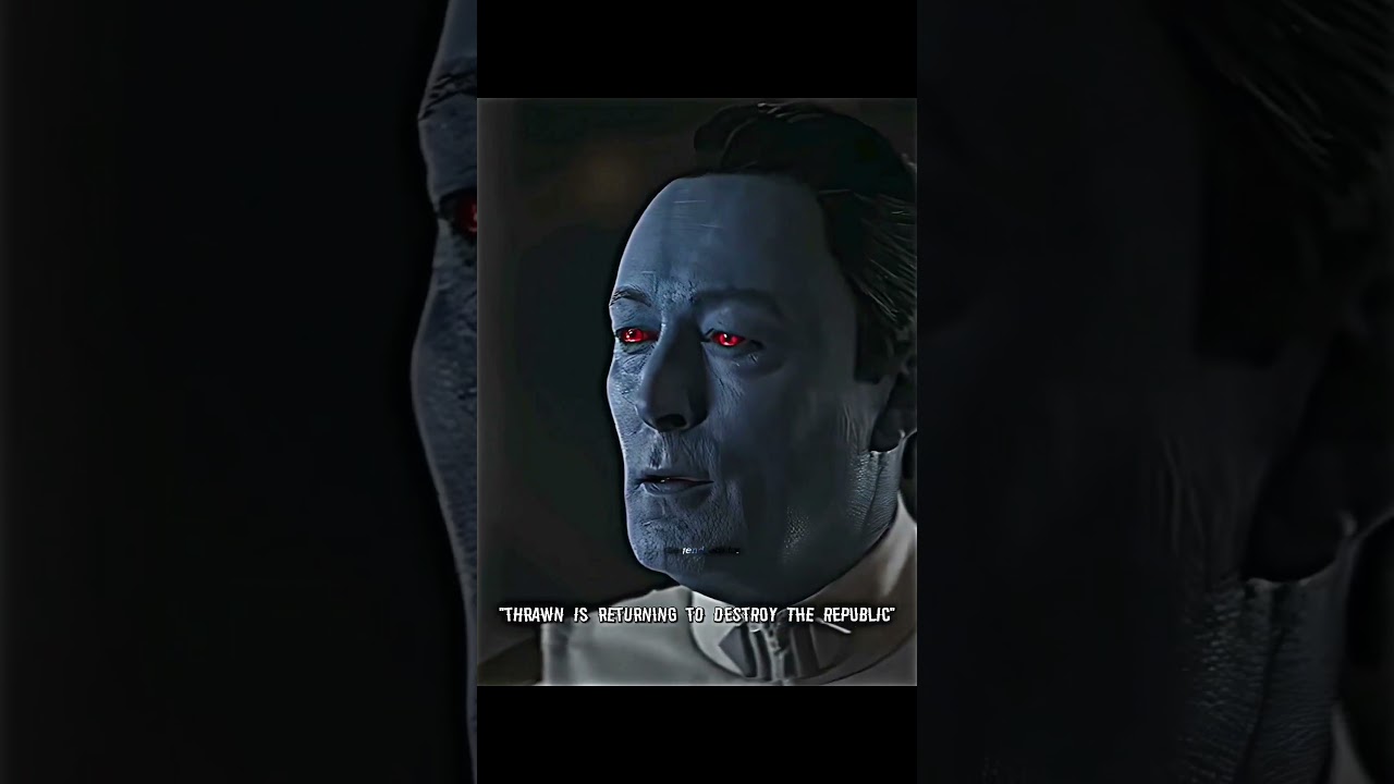 Thrawn is destined to lose 