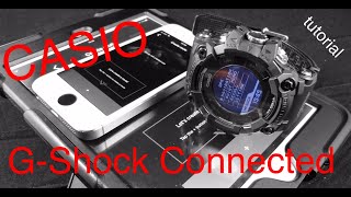 CASIO G-SHOCK GPR B1000 Rangeman Connected app using GPS Coordinates Tutorial