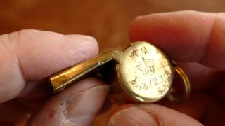 Acme Thunderer Air Ministry WWII Whistles and Bomb Safety Tags England in 4K Video!