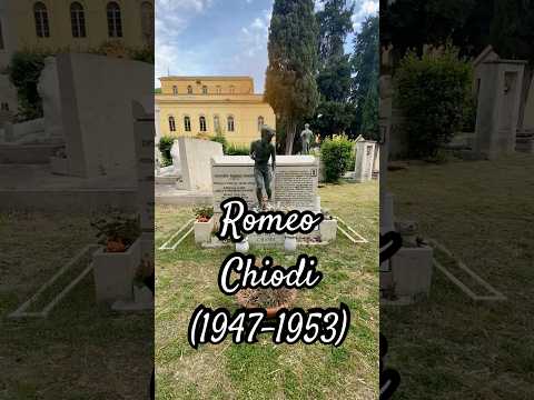 Video Romeo Chiodi (1947-1953) Eroe bambino. Tomba al Verano. Medaglia doro. Annegamento. Tevere