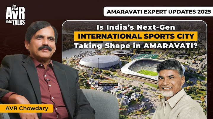 Amaravati’s International Sports City: India’s Next Big Leap in Global Sports Infrastructure?