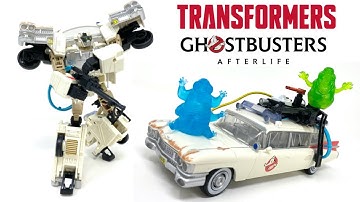 Transformers X Ghostbusters Afterlife Crossover Ecto-1 Ectotron recensie