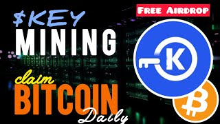 Earn Free Bitcoin Daily With Key Mining - New update from Key Blockchain App! screenshot 4