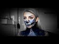 Glam Glitter Skull Mask - Halloween Makeup Tutorial