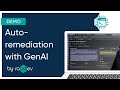 Auto-remediation with GenAI I RapDev ServiceNow Demo