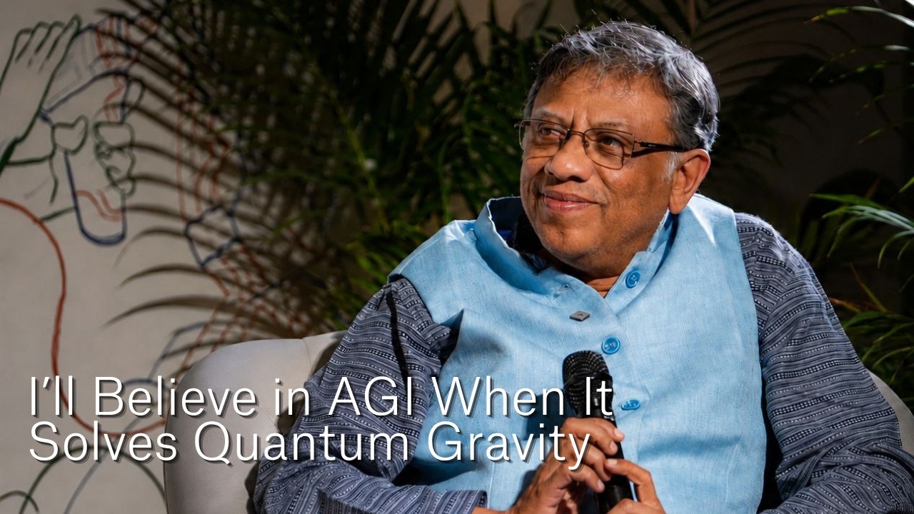 I’ll Believe in AGI When It Solves Quantum Gravity | Prof. Rajesh Gopakumar | Theoretical Physicist