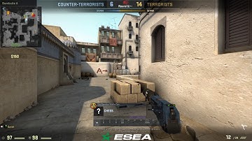 CS:GO - No chance we take this, he said... Then this happens... v4 ninja defuse (0.008s defuse)