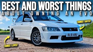 The BEST & WORST things about owning a MITSUBISHI EVO | Evo 7 GTA Owners Experience