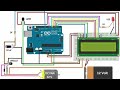 Temperature Sensor (LM35). Control temperature using LCD Display and Fan.