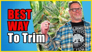 Trimming Your Buds Like This Keeps Your Cannabis Sticky And Potent