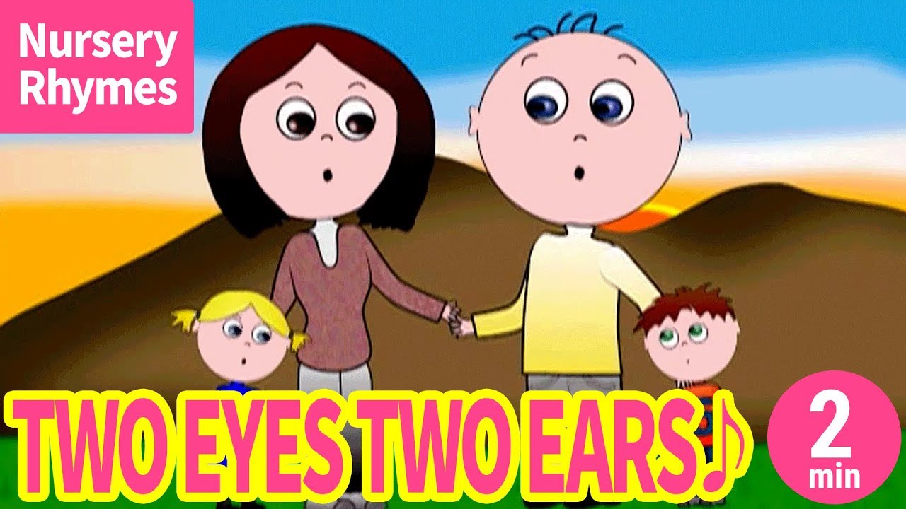 ♬Two Eyes Two Ears〈英語の歌〉 - YouTube