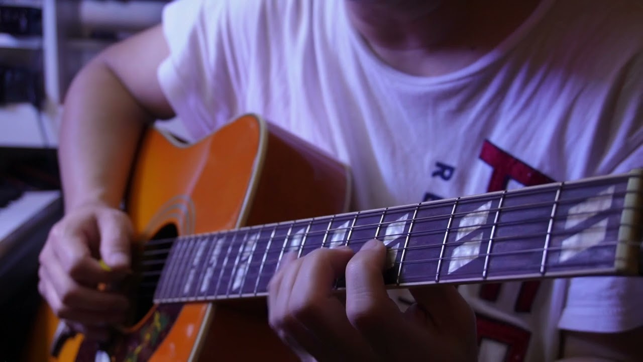 Best guitar picking pattern and rhythm exercise for beginners